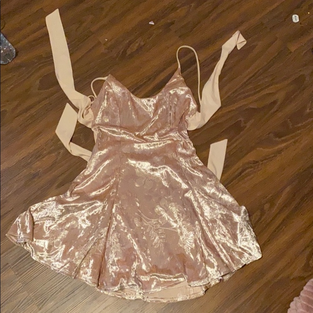 Lucy in the sky crush velvet dress